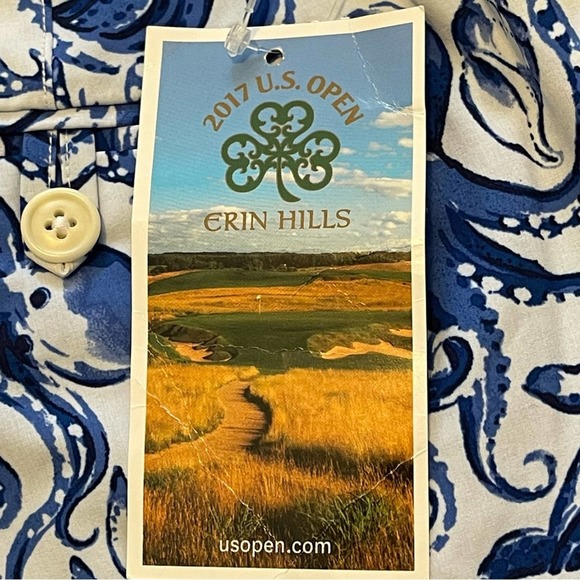 RLX Mens Golf 4 Way Stretch Aquatic Print Shorts Size 33 NWT - Picture 13 of 13